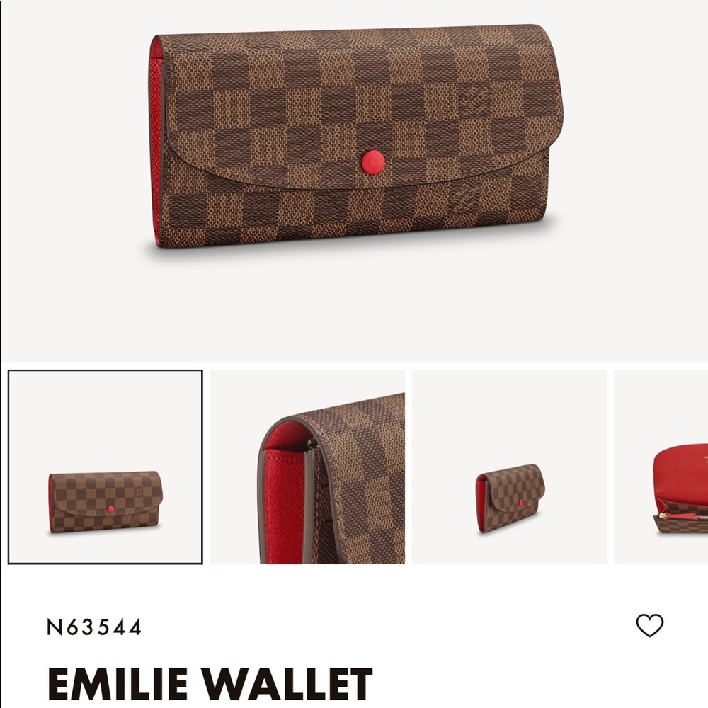 Louis Vuitton Emilie Wallet